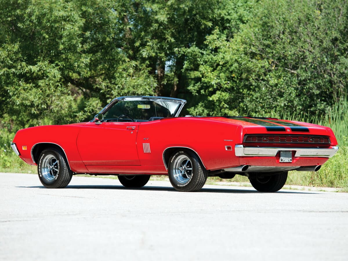 Ford Torino II — 3/4 arxadan