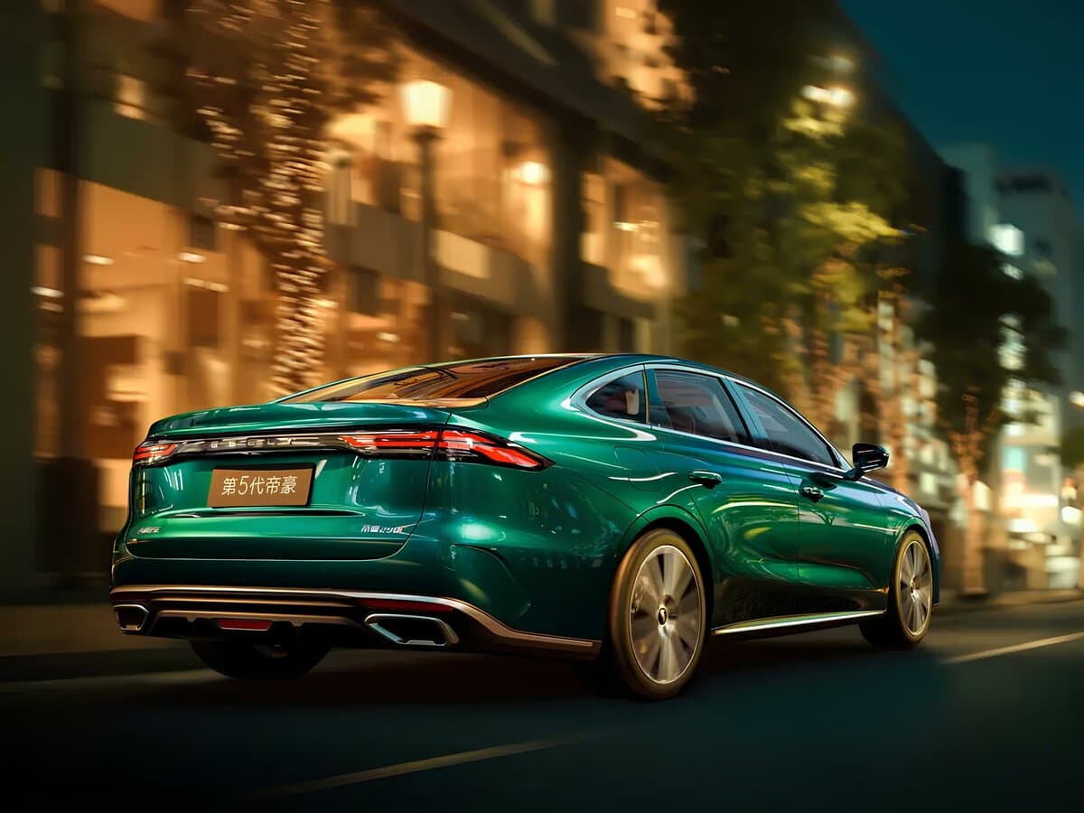 Geely Emgrand III — 3/4 arxadan