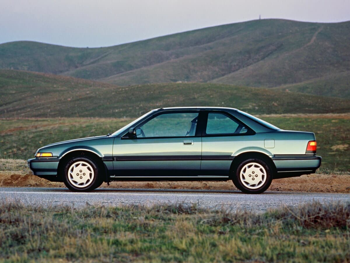 Honda Accord III — Yandan