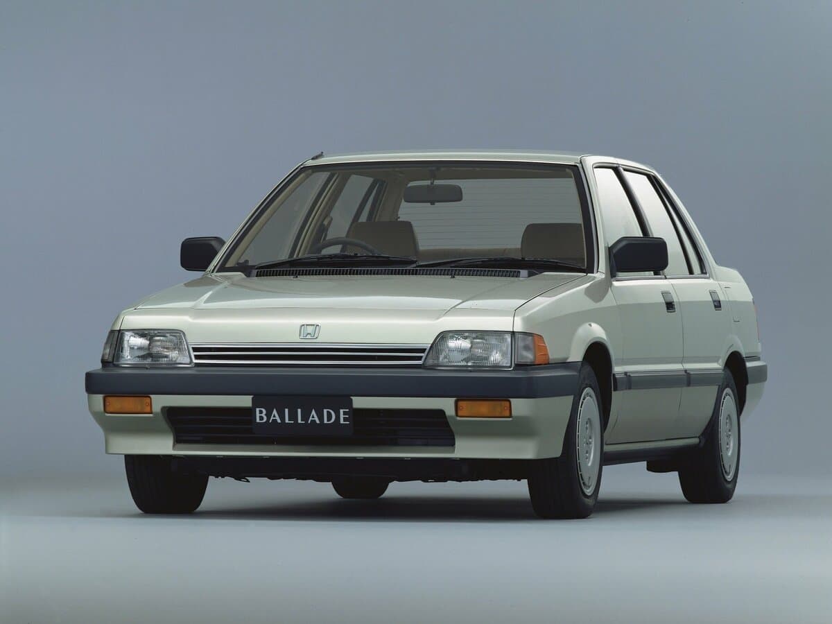 Honda Ballade II — Öndən