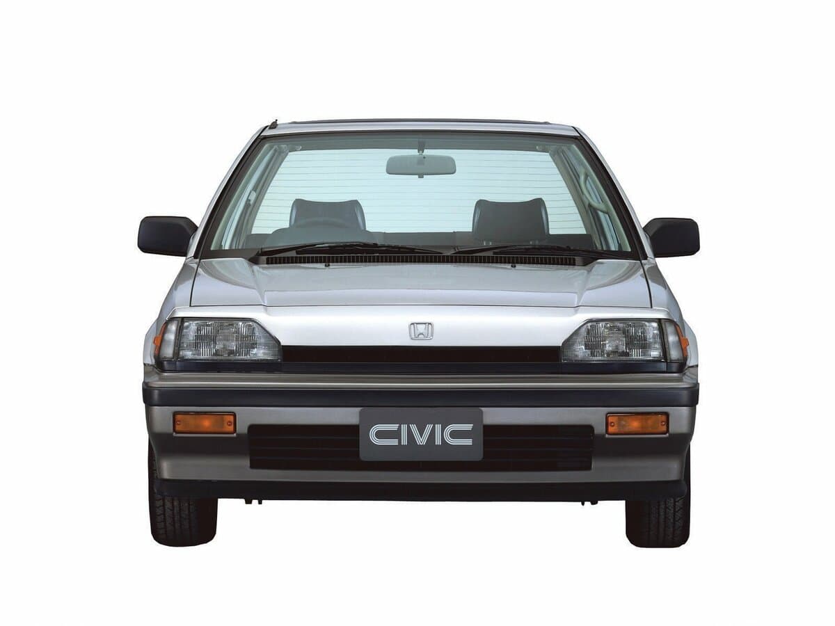 Honda Civic III — Öndən