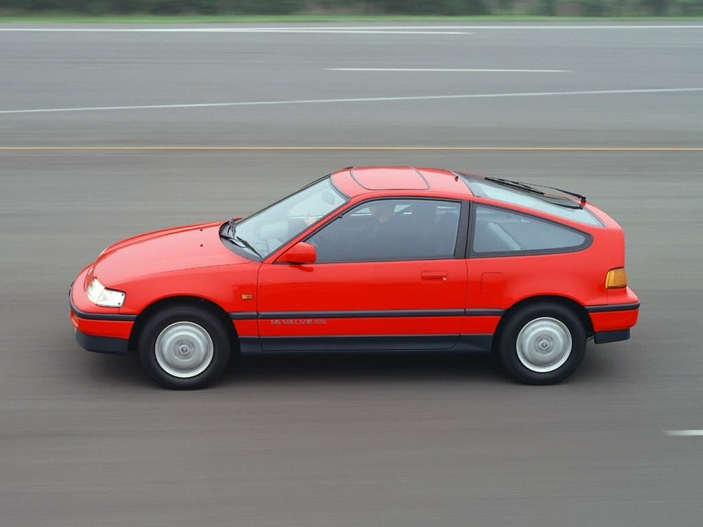 Honda CR-X II — Yandan