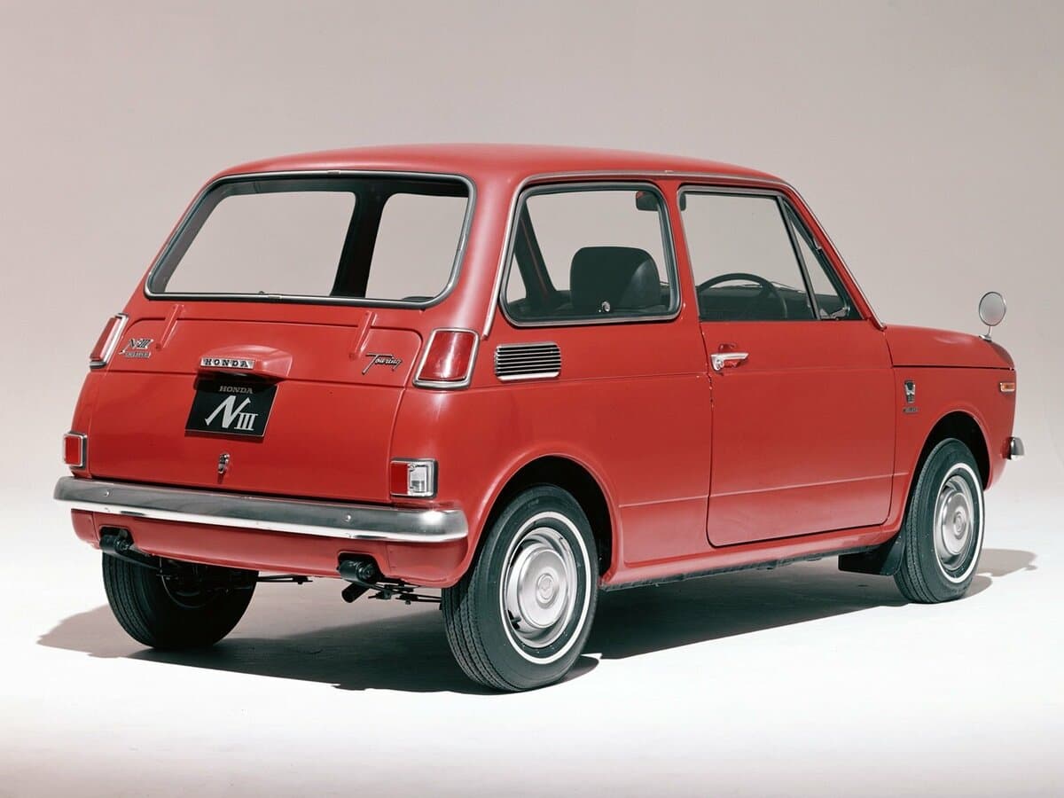 Honda N360 I — 3/4 arxadan