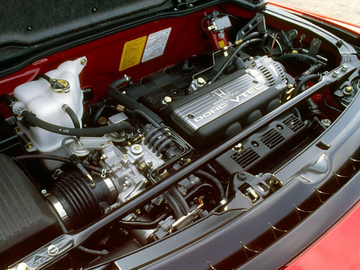 Honda NSX I — Salon, öndən
