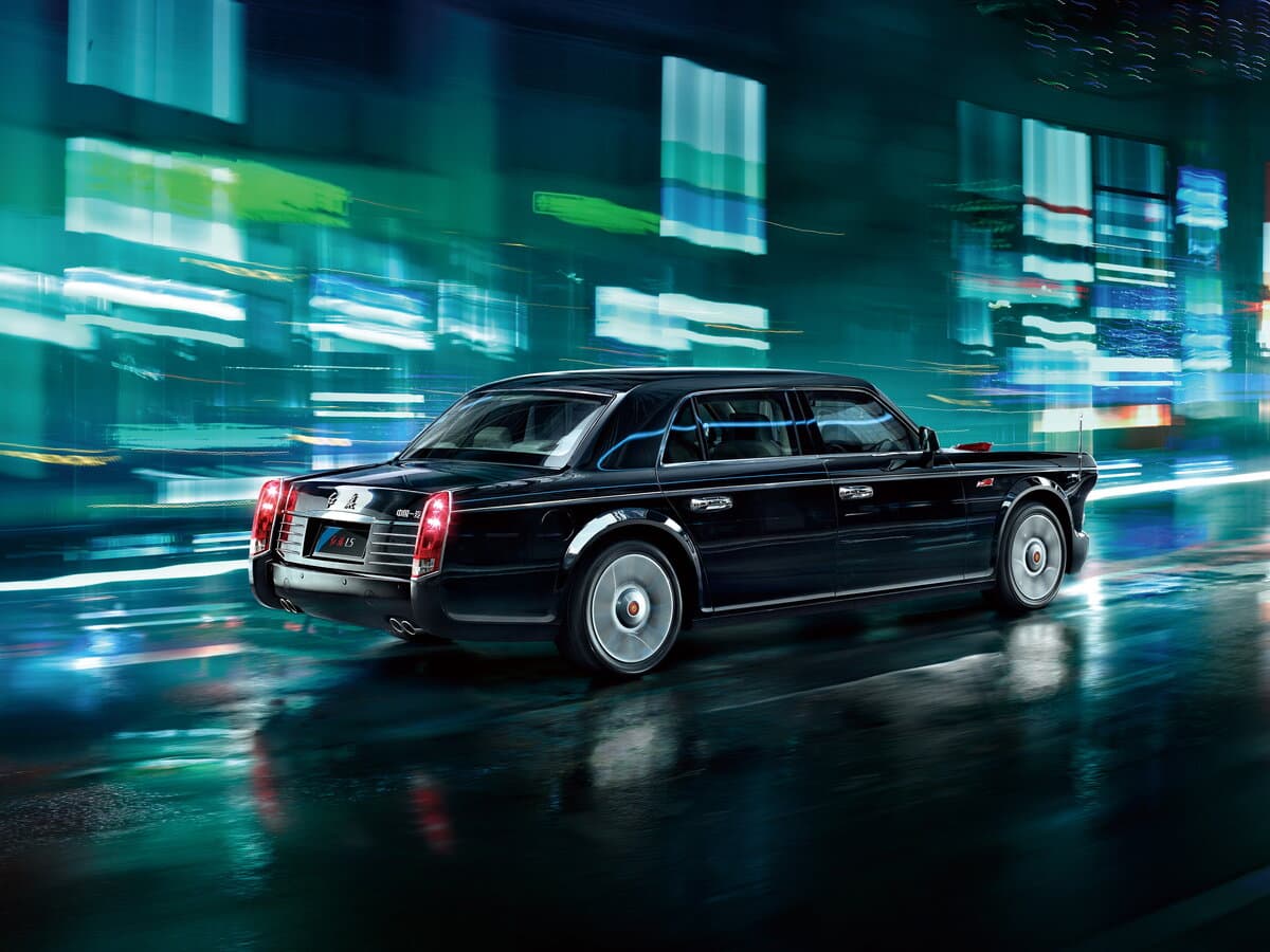 Hongqi L5 I — 3/4 arxadan