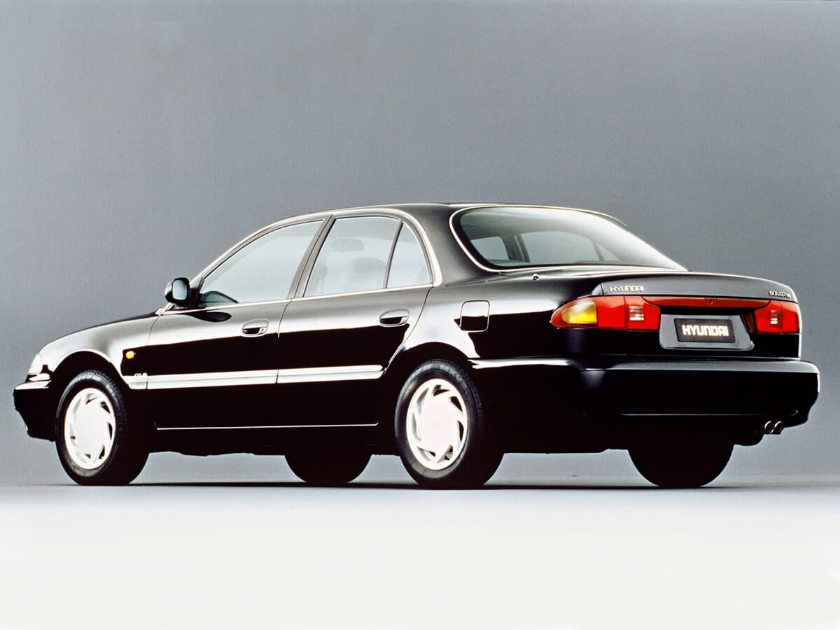 Hyundai Sonata III — 3/4 arxadan