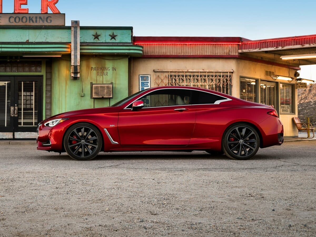 Infiniti Q60 II — Yandan