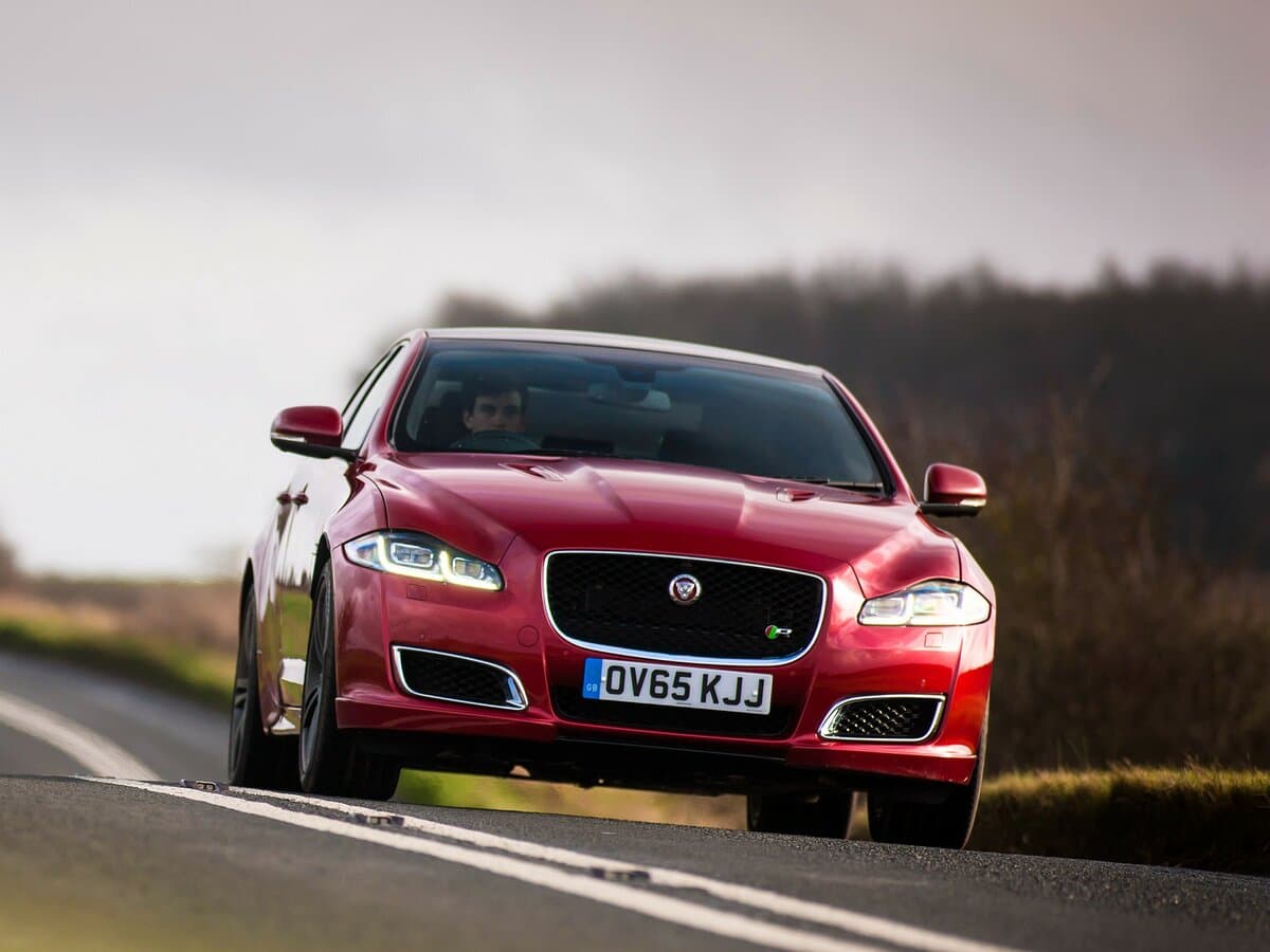 Jaguar XJR IV (X351) Restayling — Öndən