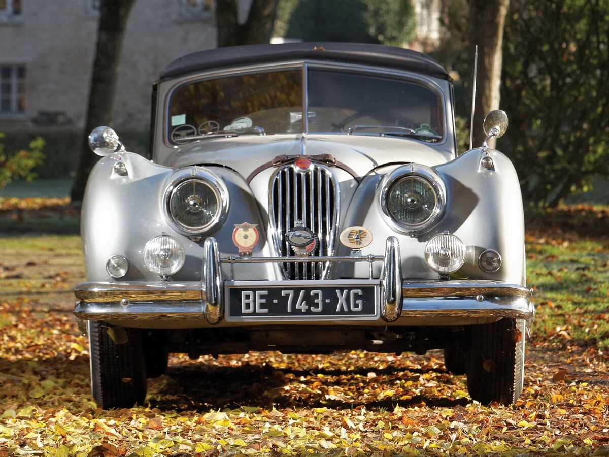 Jaguar XK XK140 — Öndən