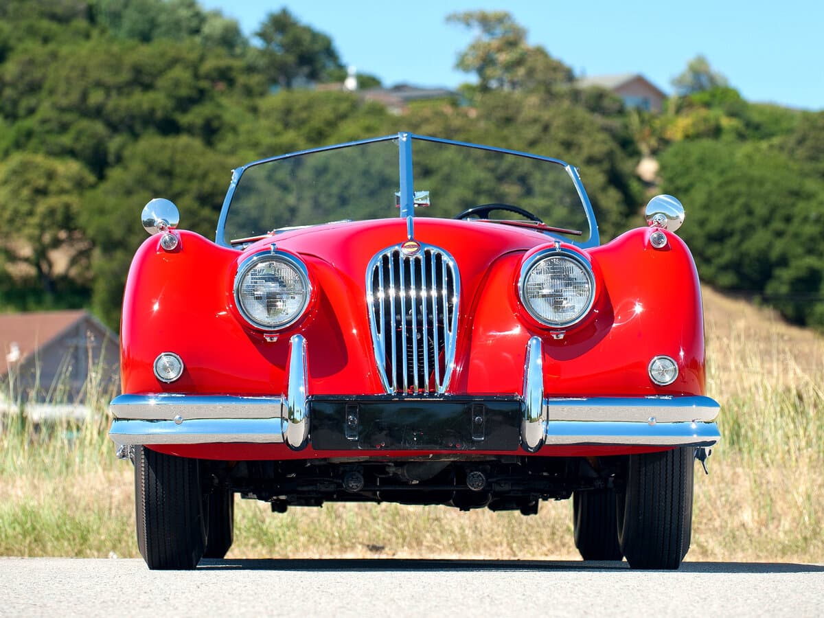 Jaguar XK XK140 — Öndən