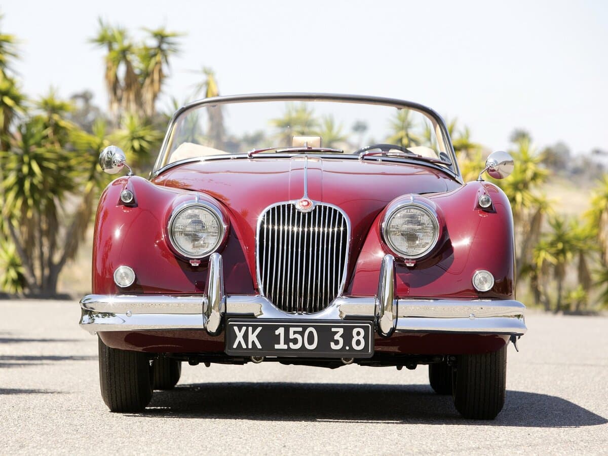 Jaguar XK XK150 — Öndən