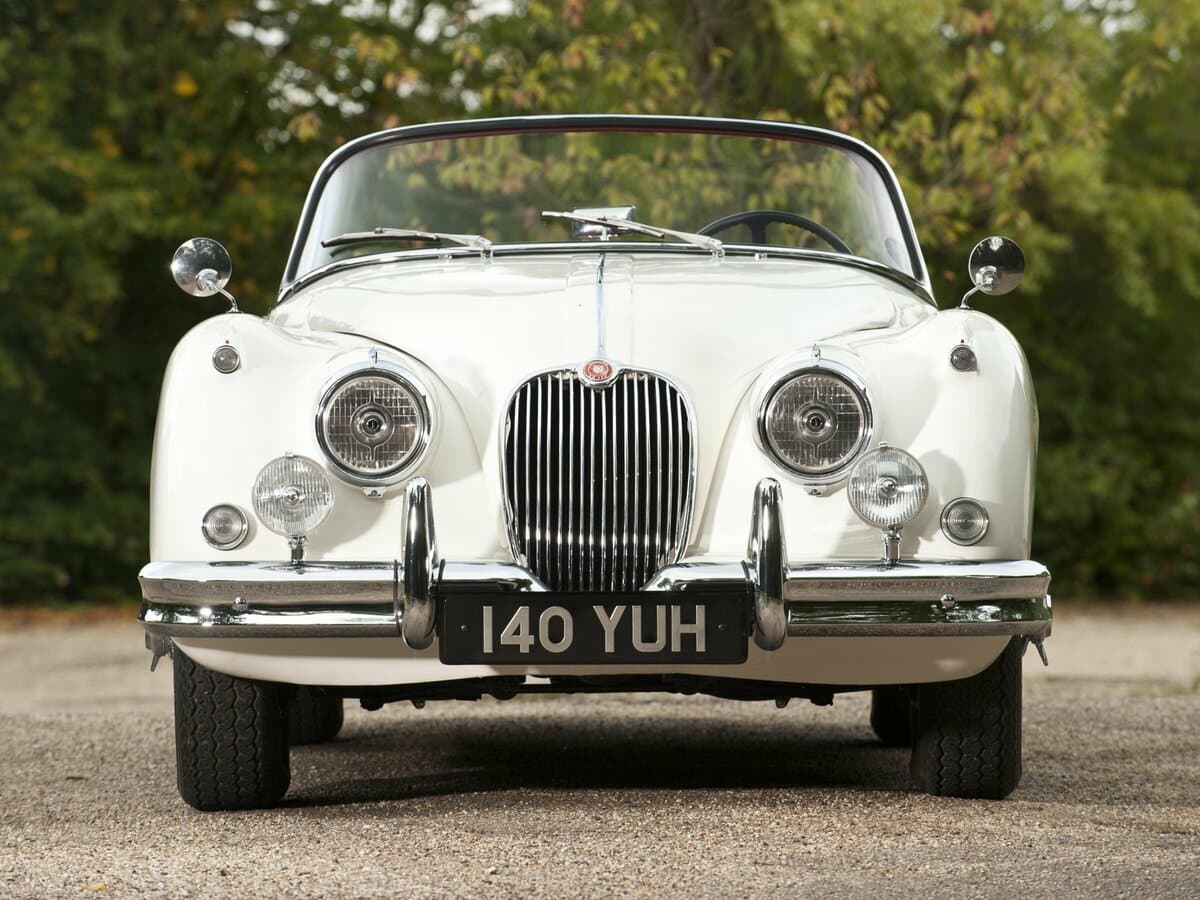 Jaguar XK XK150 — Öndən