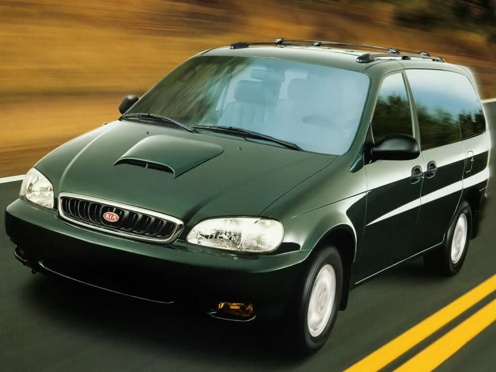 Kia Carnival I — Öndən