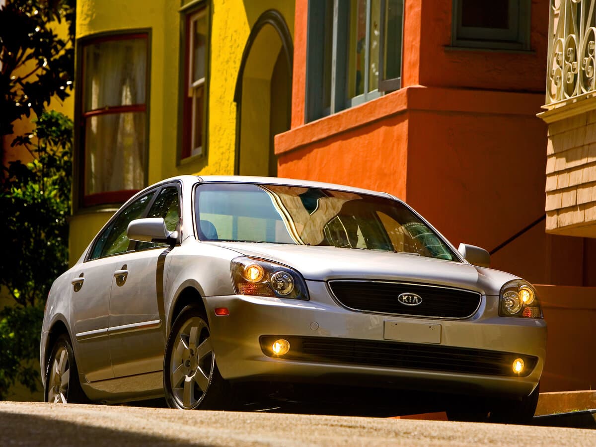 Kia Optima II — Öndən