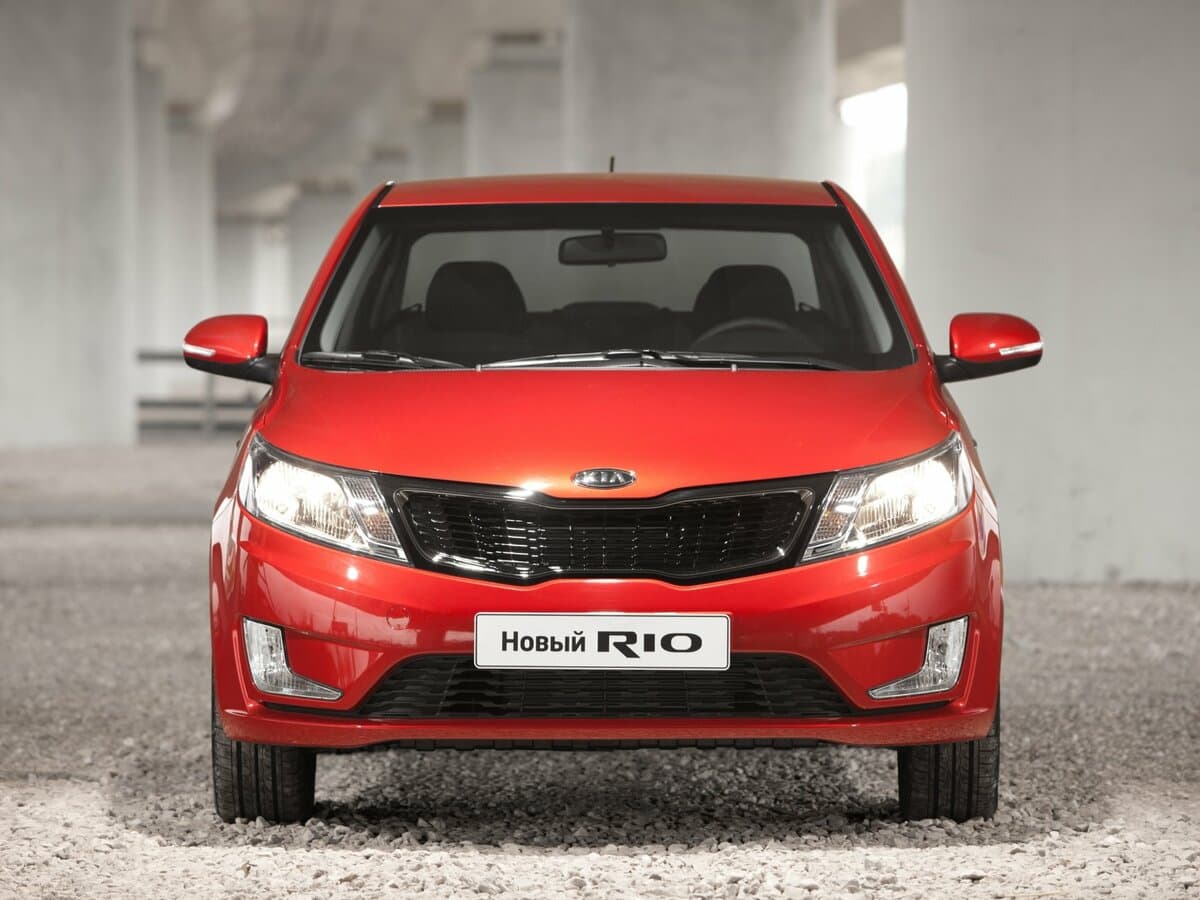 Kia Rio III — Öndən