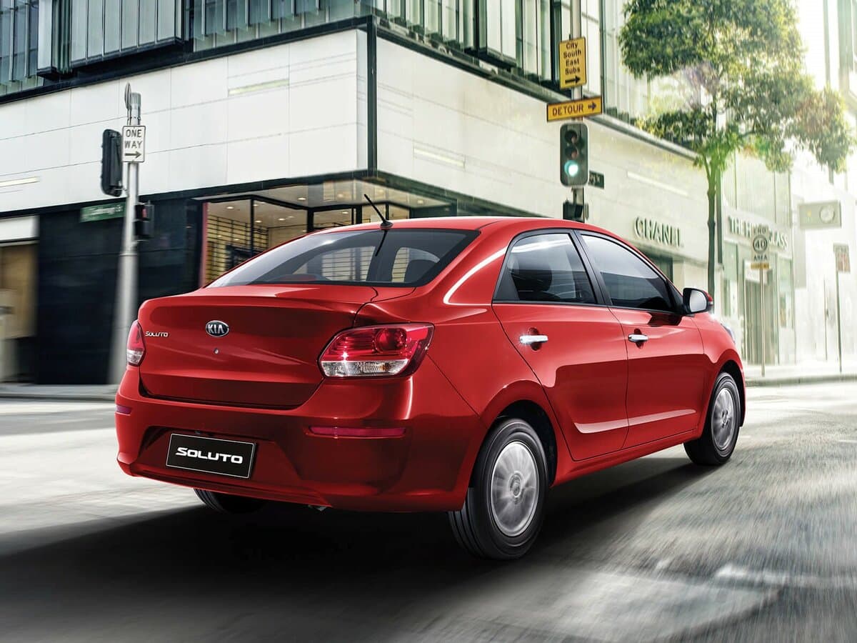 Kia Soluto 2019 – indiyədək — 3/4 arxadan