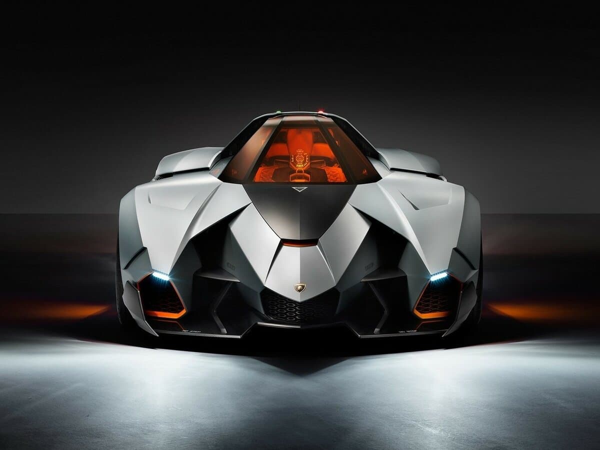 Lamborghini Egoista I — Öndən