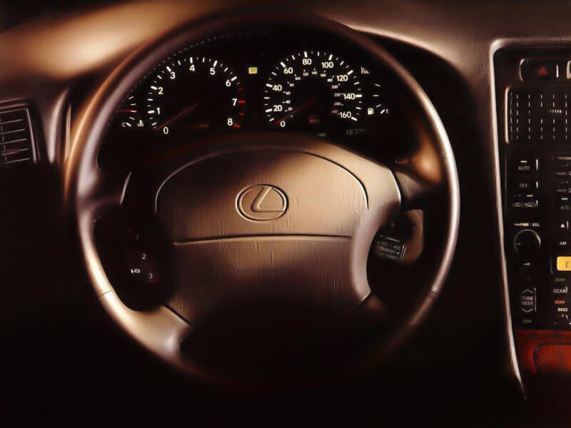 Lexus GS I — Sükan