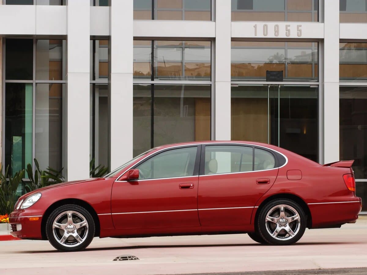 Lexus GS II Restayling — Yandan