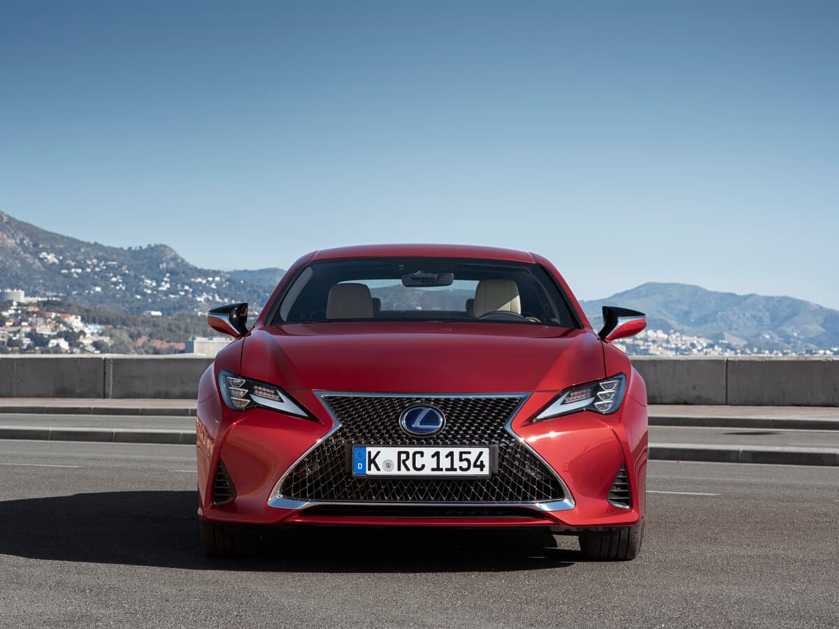 Lexus RC I Restayling — Öndən