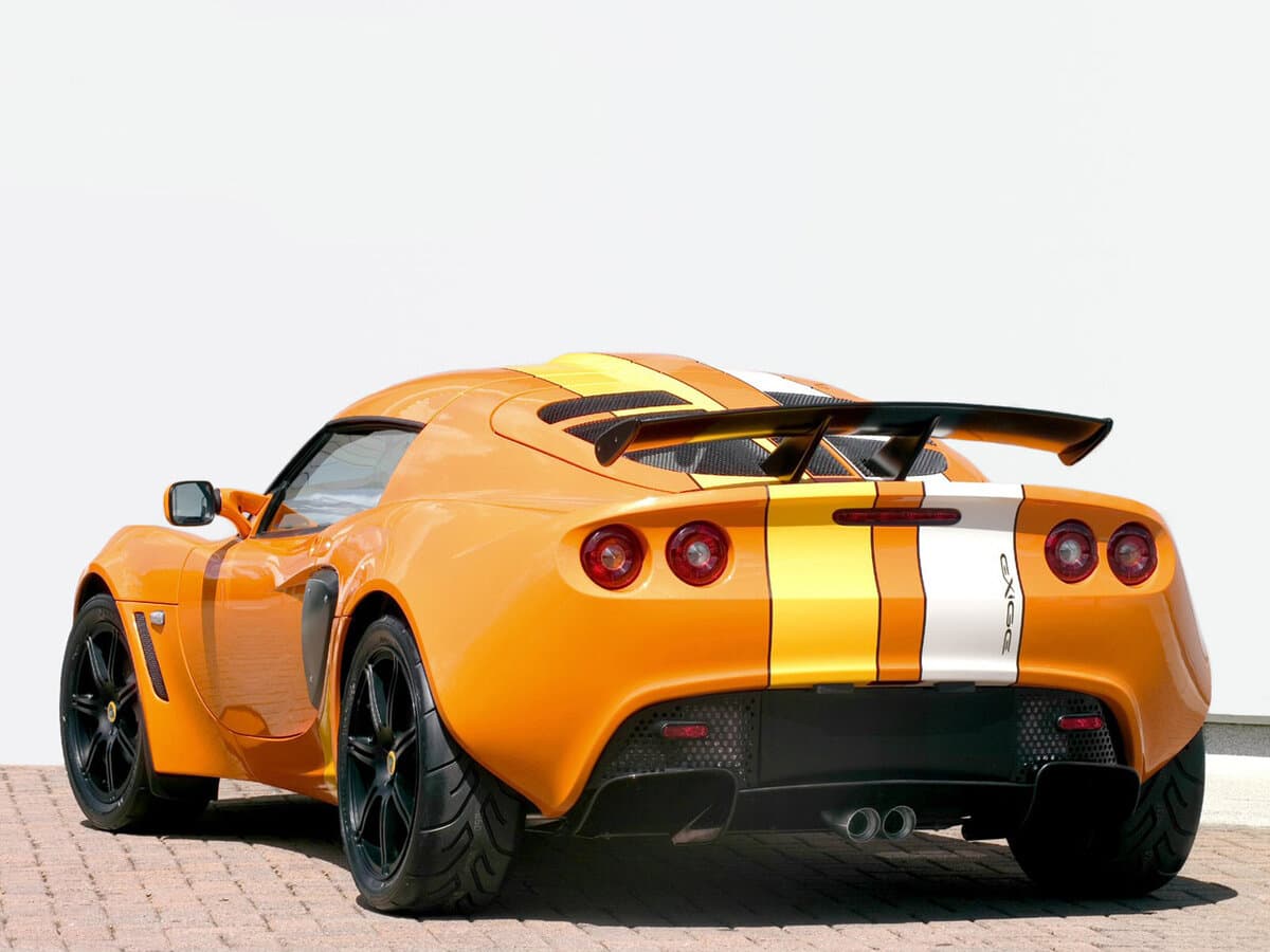 Lotus Exige II — 3/4 arxadan