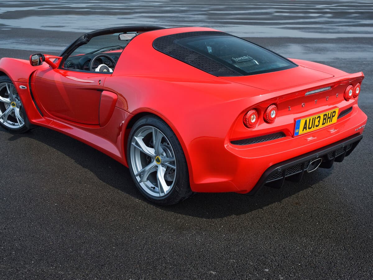 Lotus Exige III — 3/4 arxadan