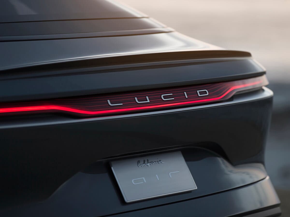 Lucid Air 2021 – indiyədək — Detal