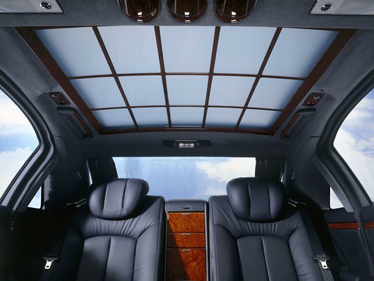 Maybach 57 I — Salon, öndən