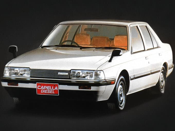 Mazda Capella III — Öndən