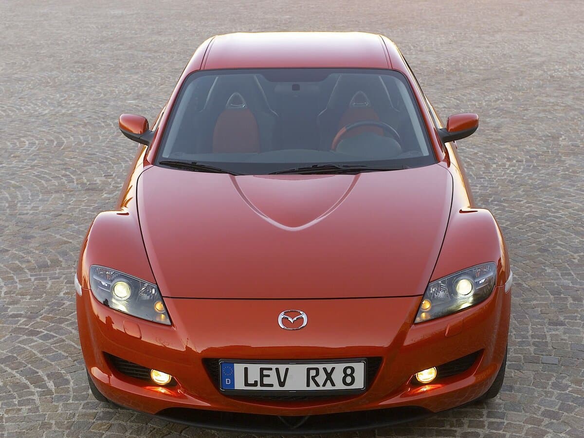 Mazda RX-8 I — Öndən