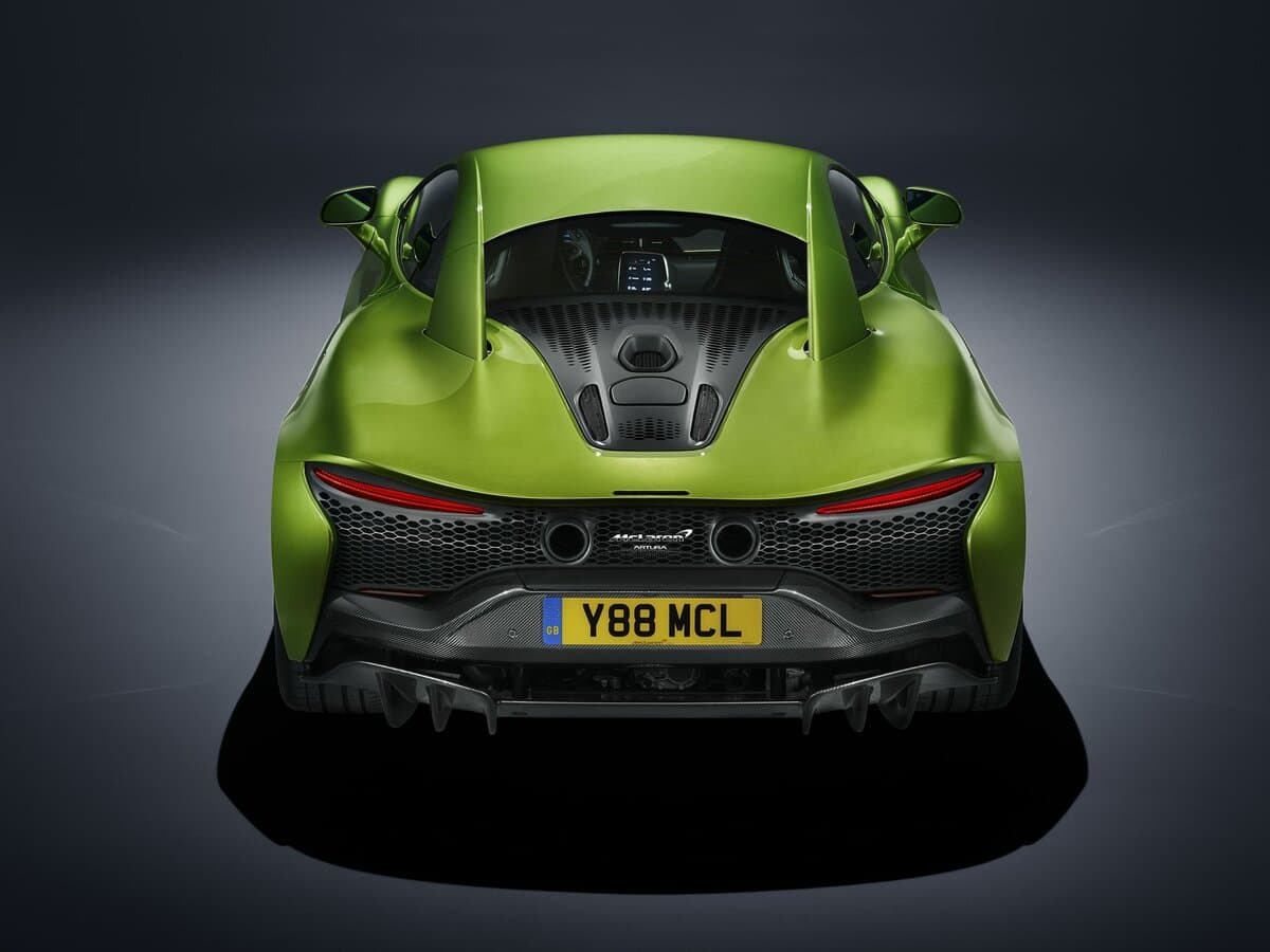 McLaren Artura 2021 – indiyədək — Arxadan