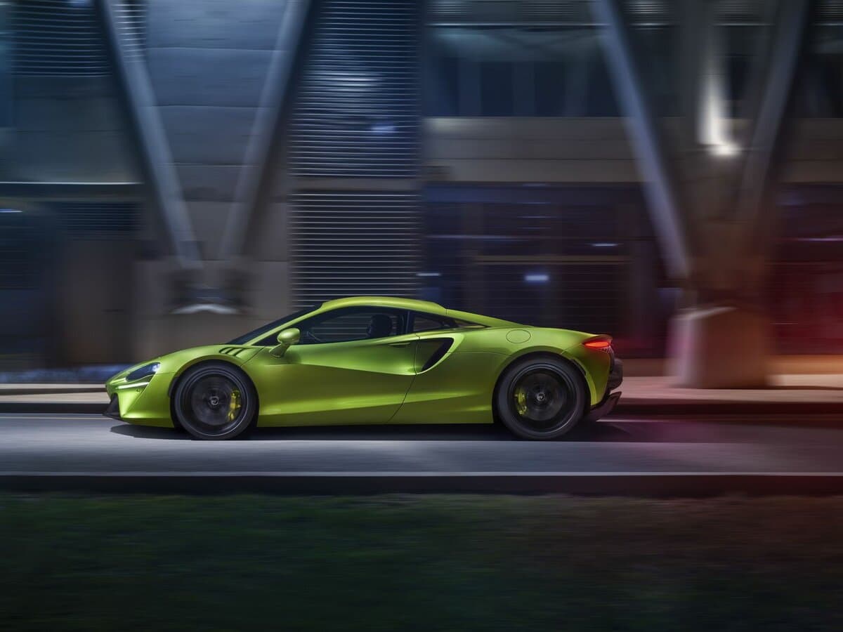 McLaren Artura 2021 – indiyədək — Yandan
