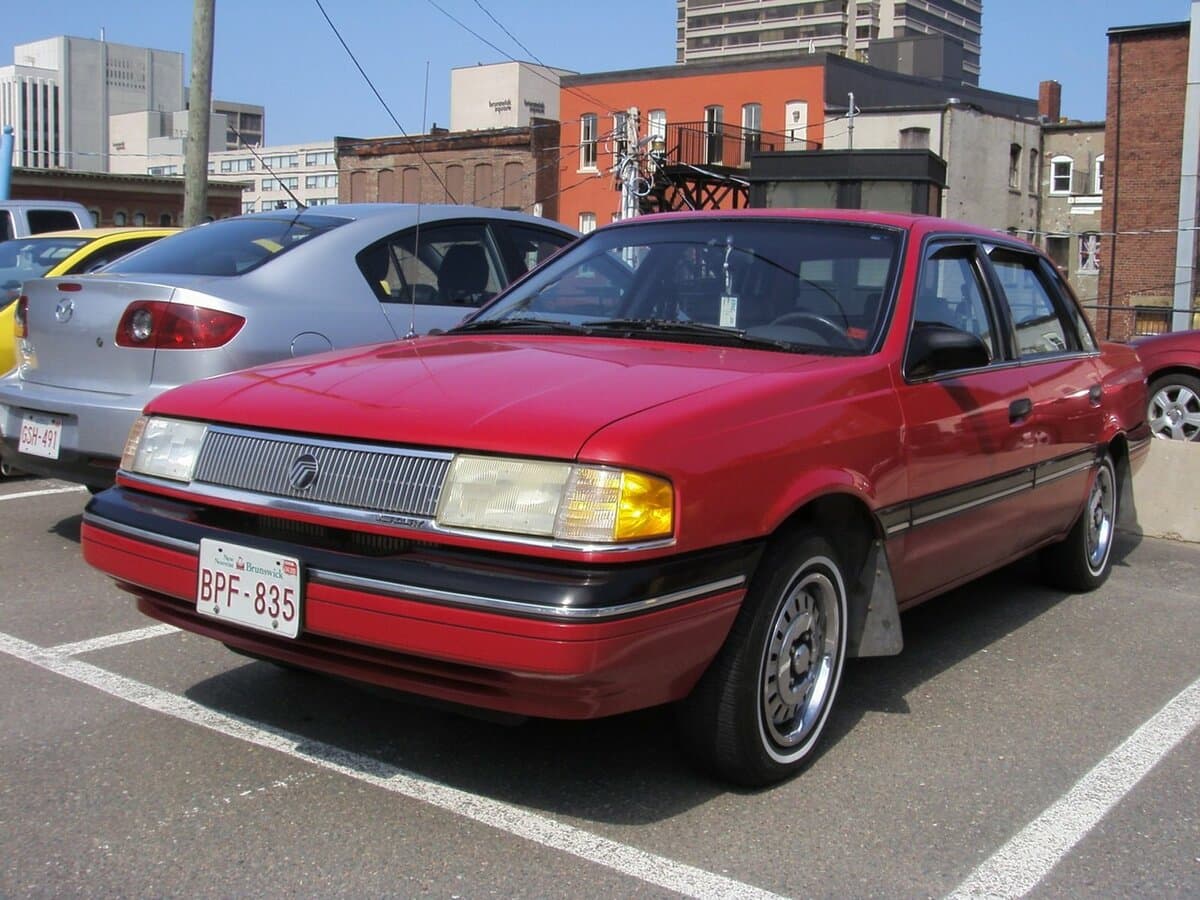 Mercury Topaz II — öndən görünüş