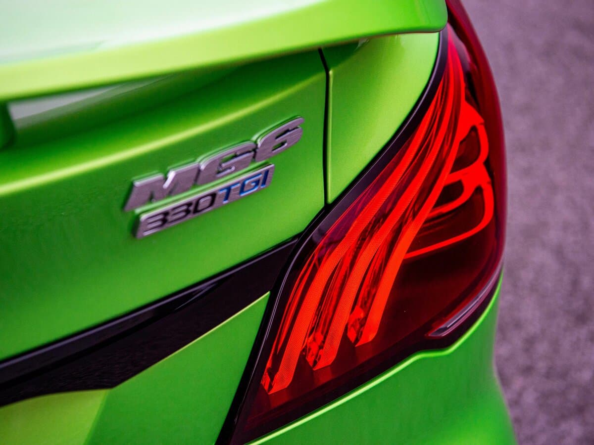 MG 6 II Restayling — Detal