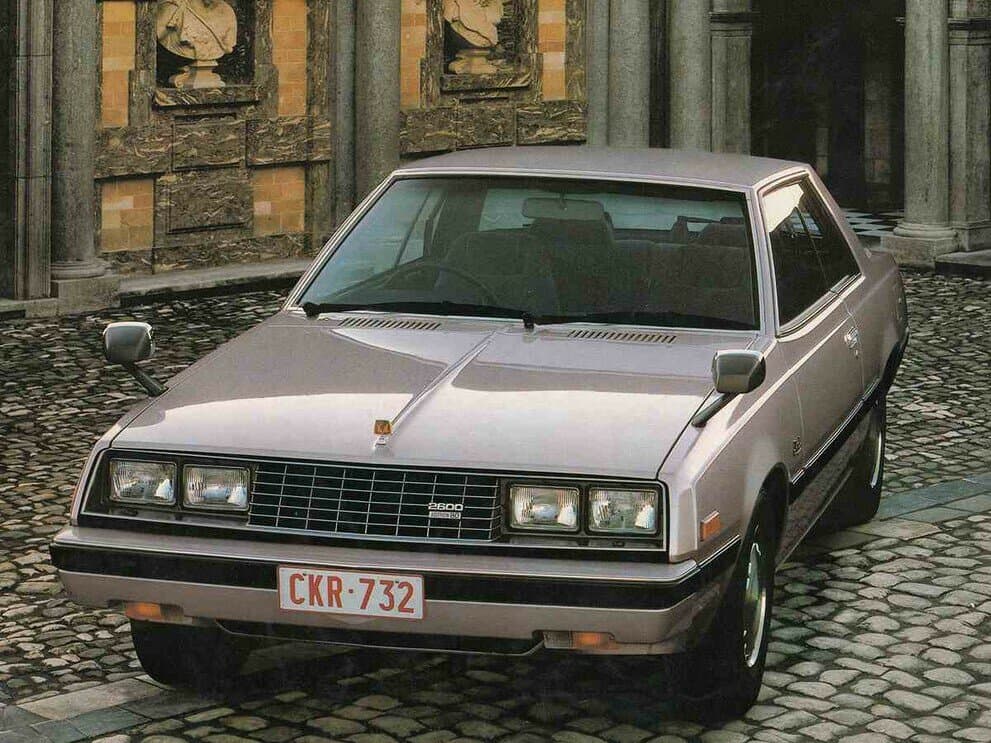 Mitsubishi Galant IV — öndən görünüş
