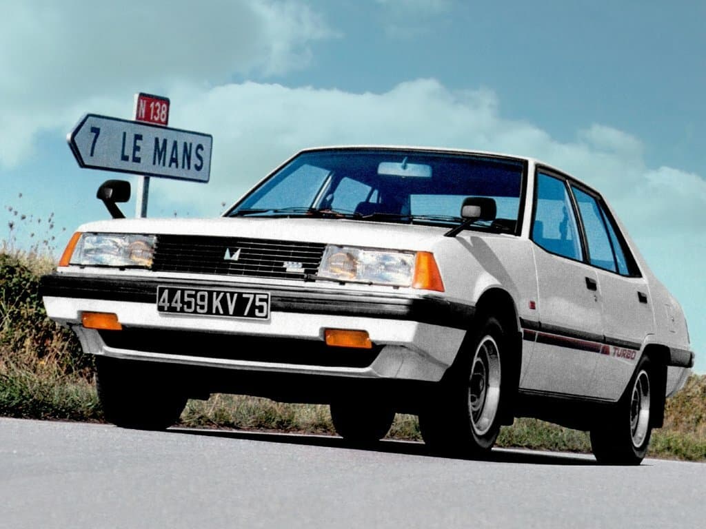 Mitsubishi Galant IV — öndən görünüş
