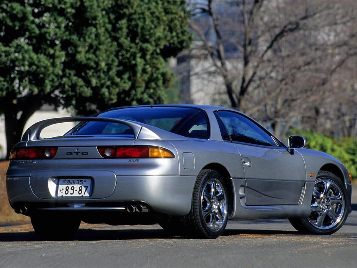 Mitsubishi GTO II (Z15A) — 3/4 arxadan