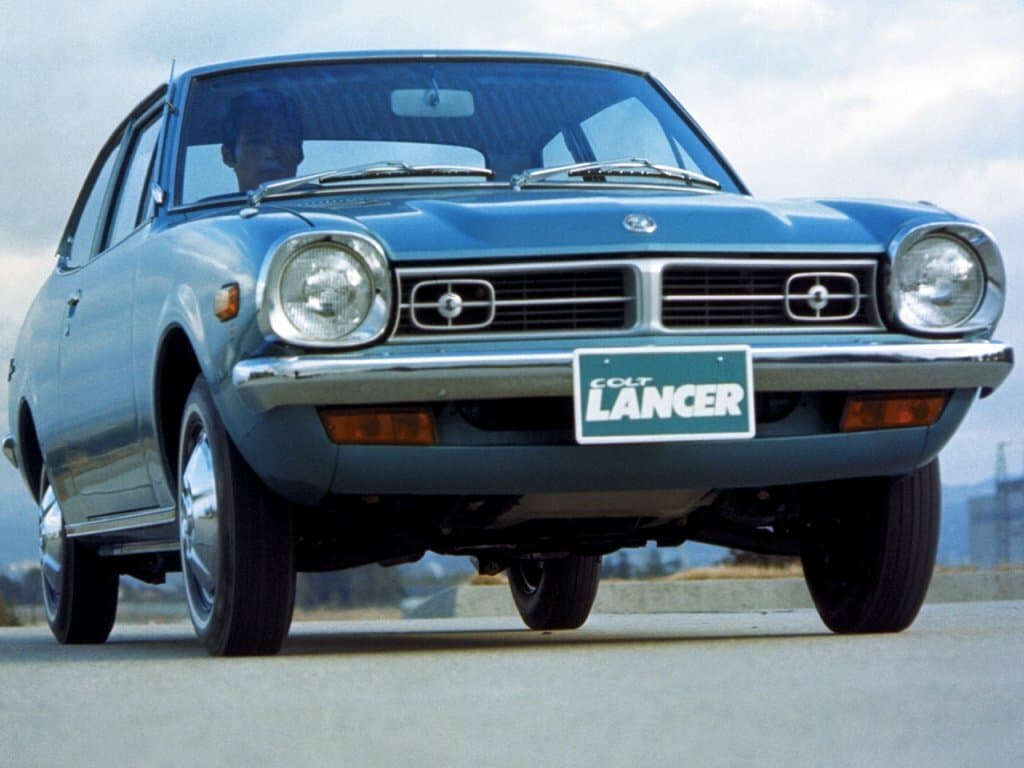 Mitsubishi Lancer I — öndən görünüş