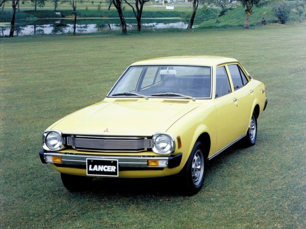 Mitsubishi Lancer I — öndən görünüş