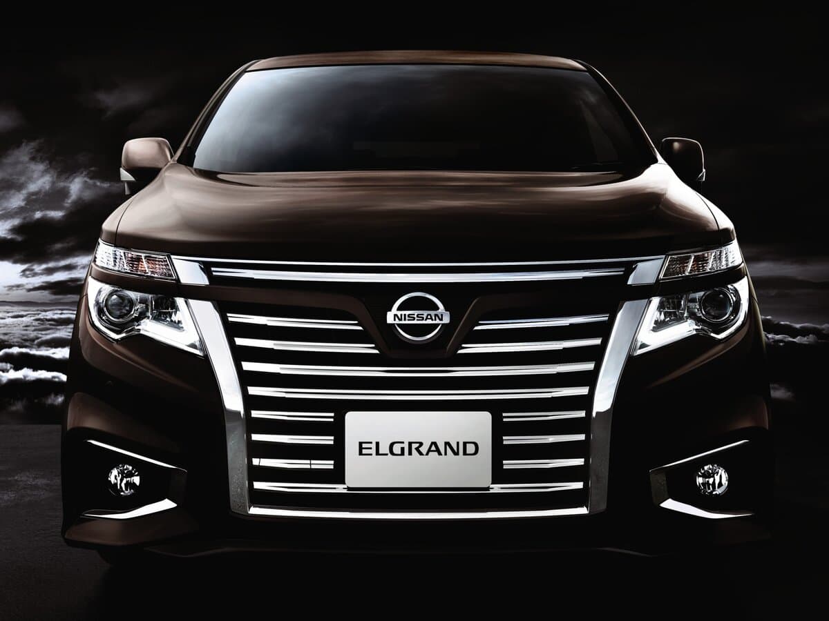 Nissan Elgrand III (E52) Restayling — Öndən