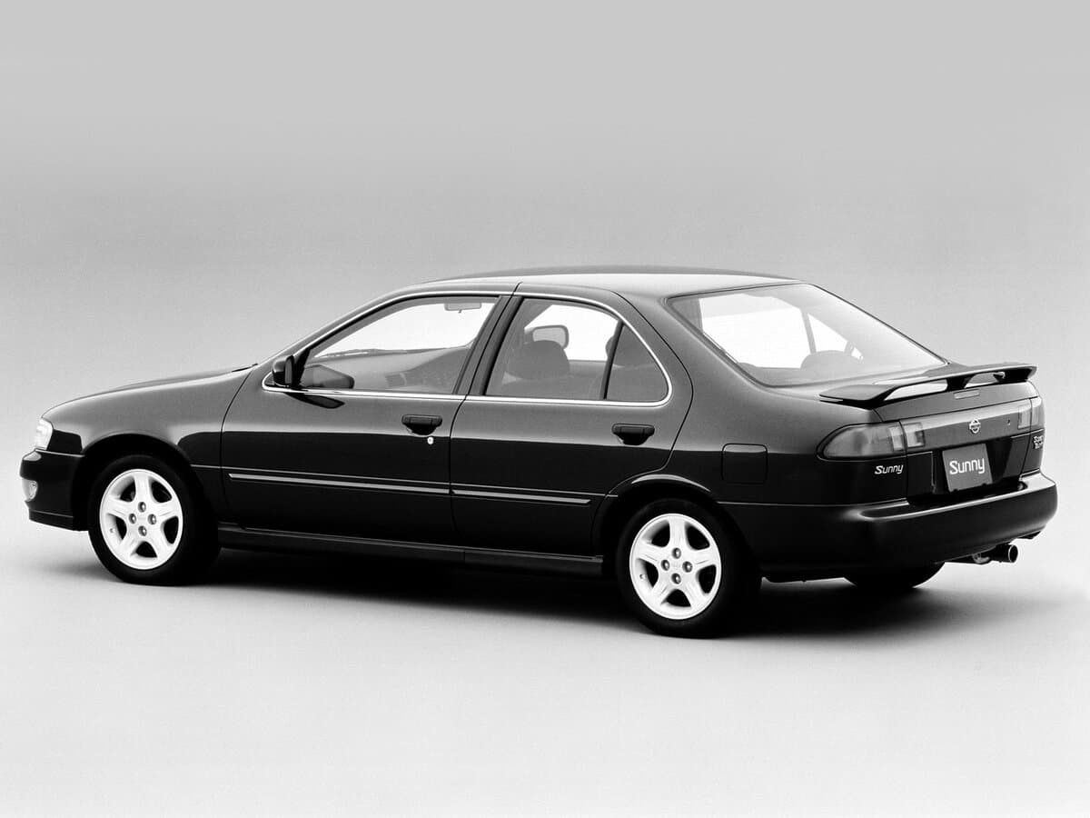 Nissan Sunny B14 — 3/4 arxadan