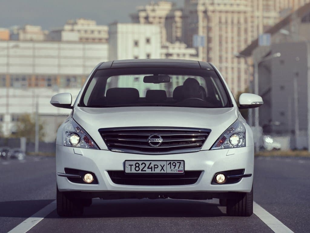 Nissan Teana II (J32) Restayling — Öndən