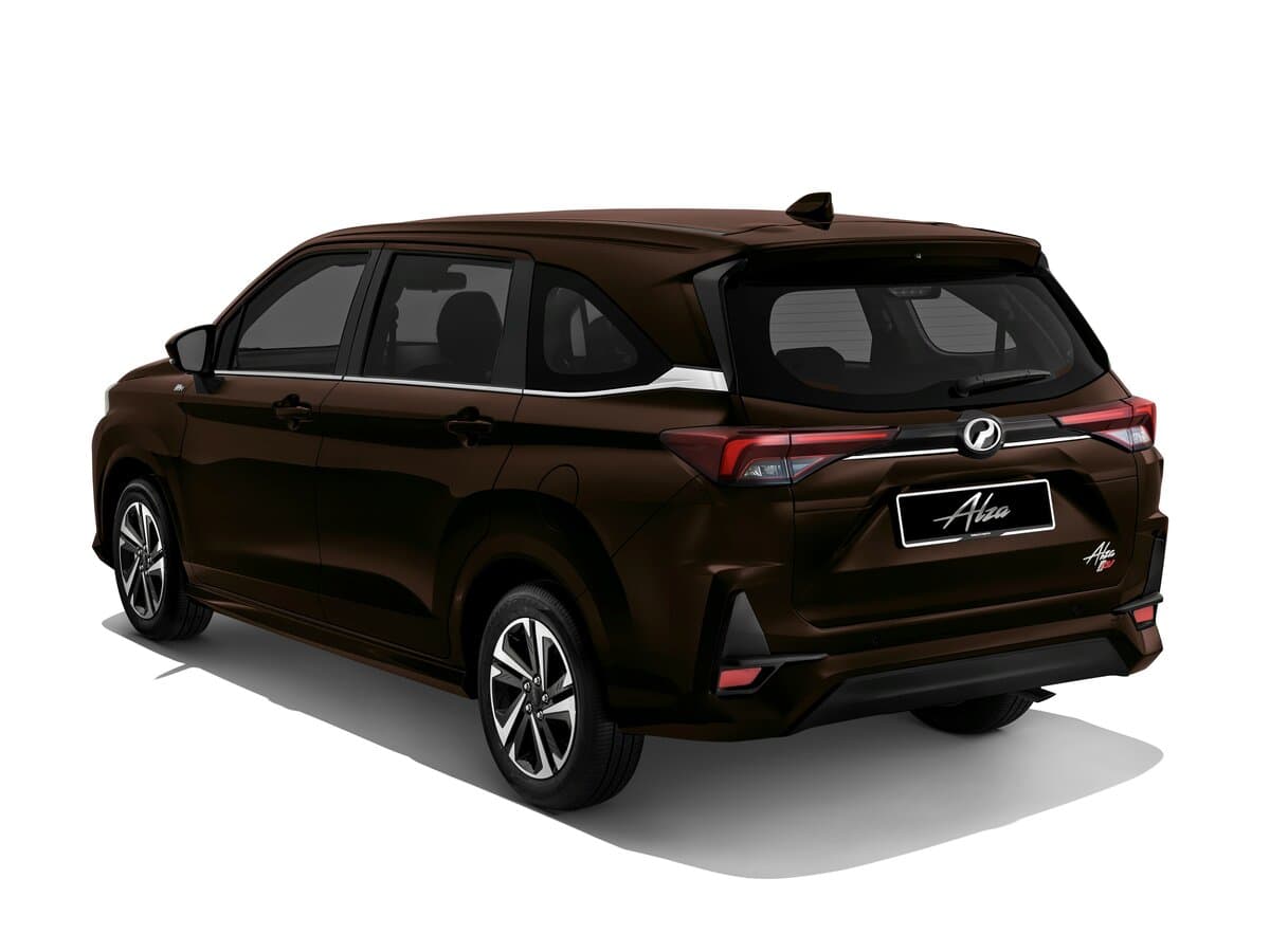 Perodua Alza II — 3/4 arxadan