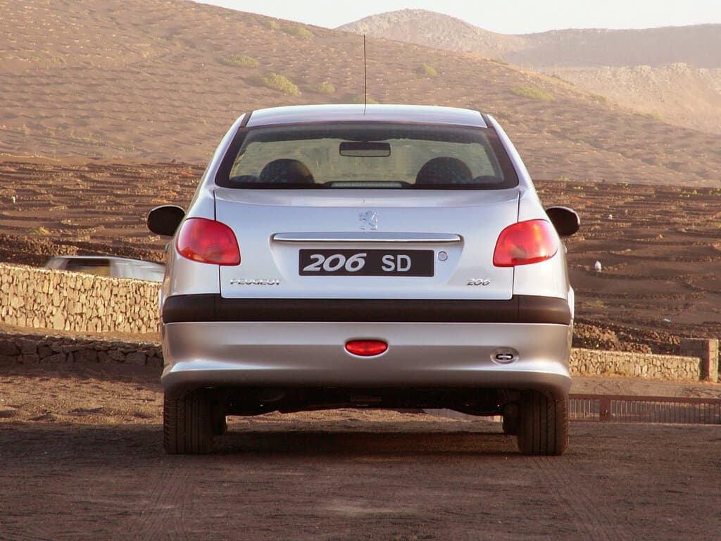Peugeot 206 1998 – 2012 — Arxadan