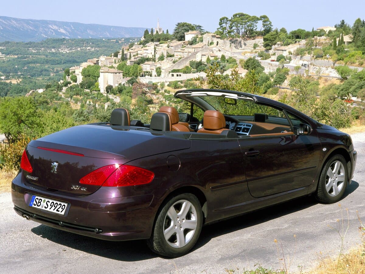 Peugeot 307 I — 3/4 arxadan