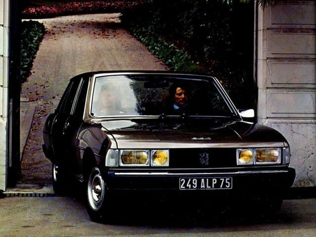 Peugeot 604 1977 – 1987 — Öndən