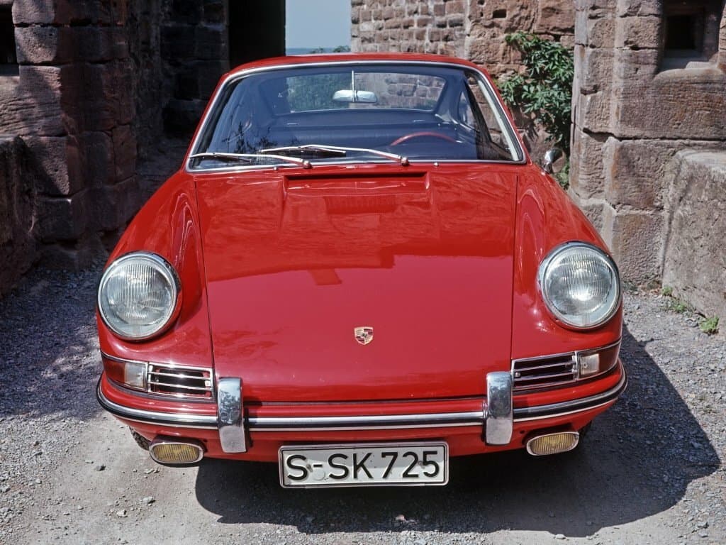 Porsche 911 I (901, 911) — öndən görünüş
