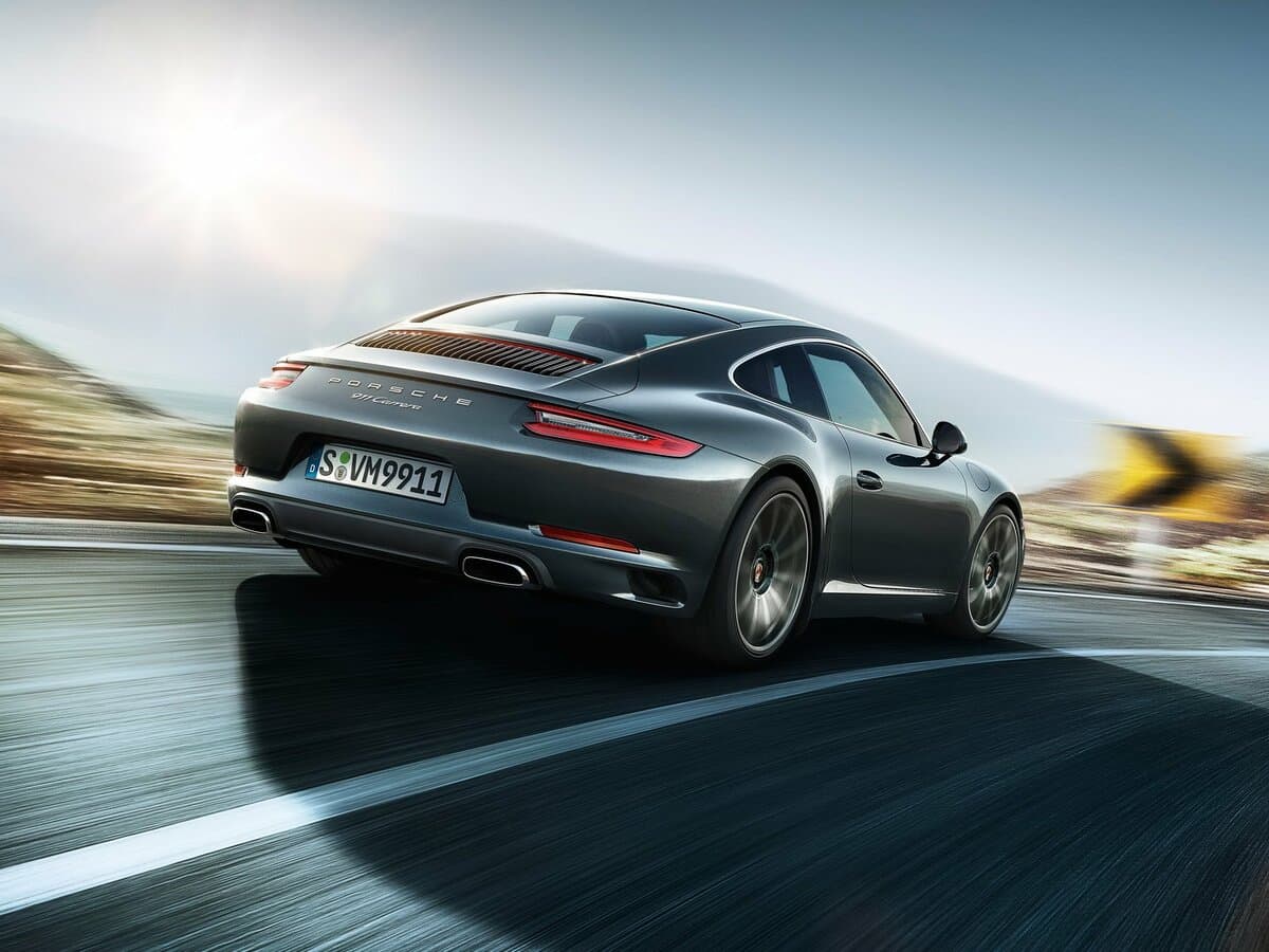 Porsche 911 VII (991) Restayling — 3/4 arxadan
