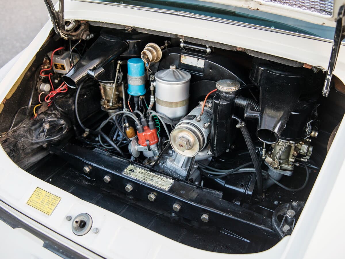 Porsche 912 I — Salon, öndən