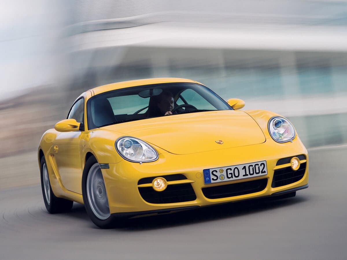 Porsche Cayman I (987) — Öndən